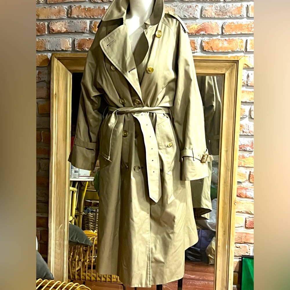 GENUINE BURBERRY VINTAGE TRENCH COAT
